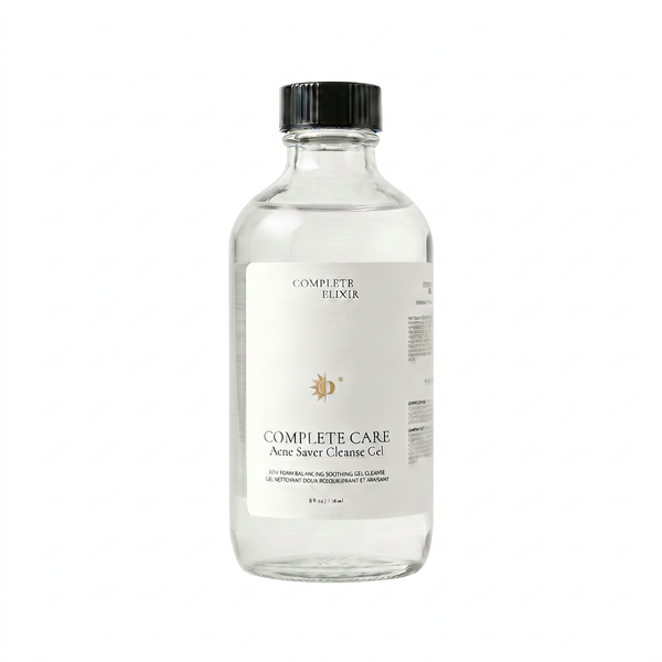 Acne Saver Cleanse Gel, low foam cleanser, 236 ml bottle