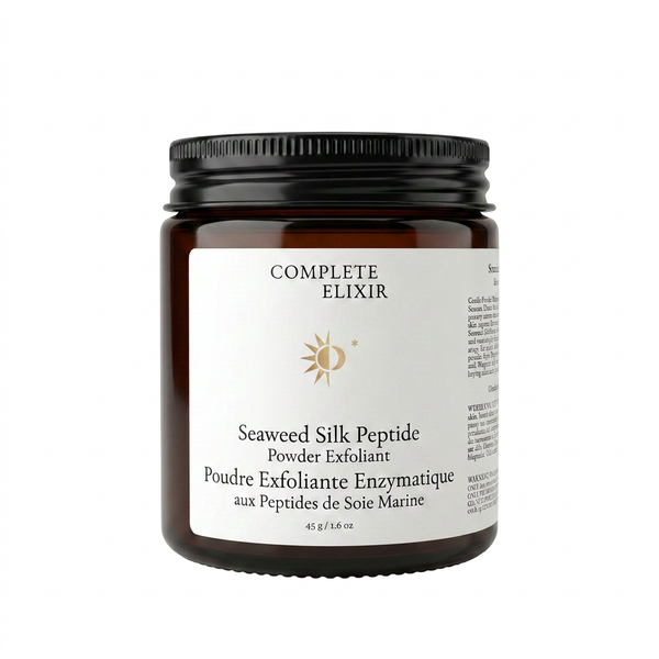 Seaweed Silk Peptide Powder Exfoliant Formula 0.25, 50 g jar