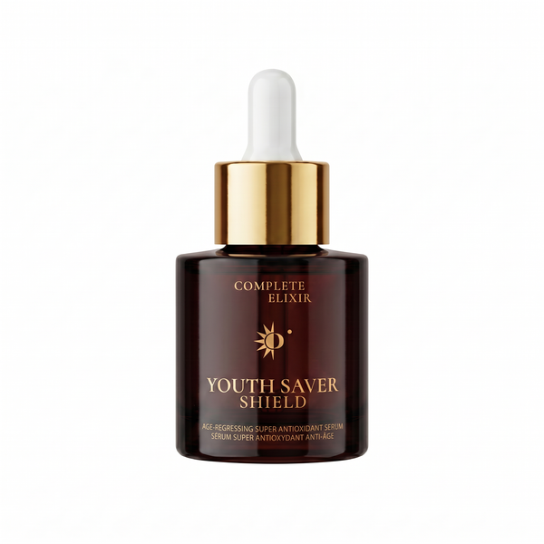SHIELD Age Regressing Super Antioxidant Serum with NMN and resveratrol, 30 ml bottle