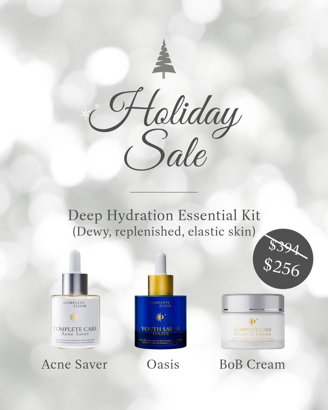 Holiday Promotion Deep Hydration Essential Kit