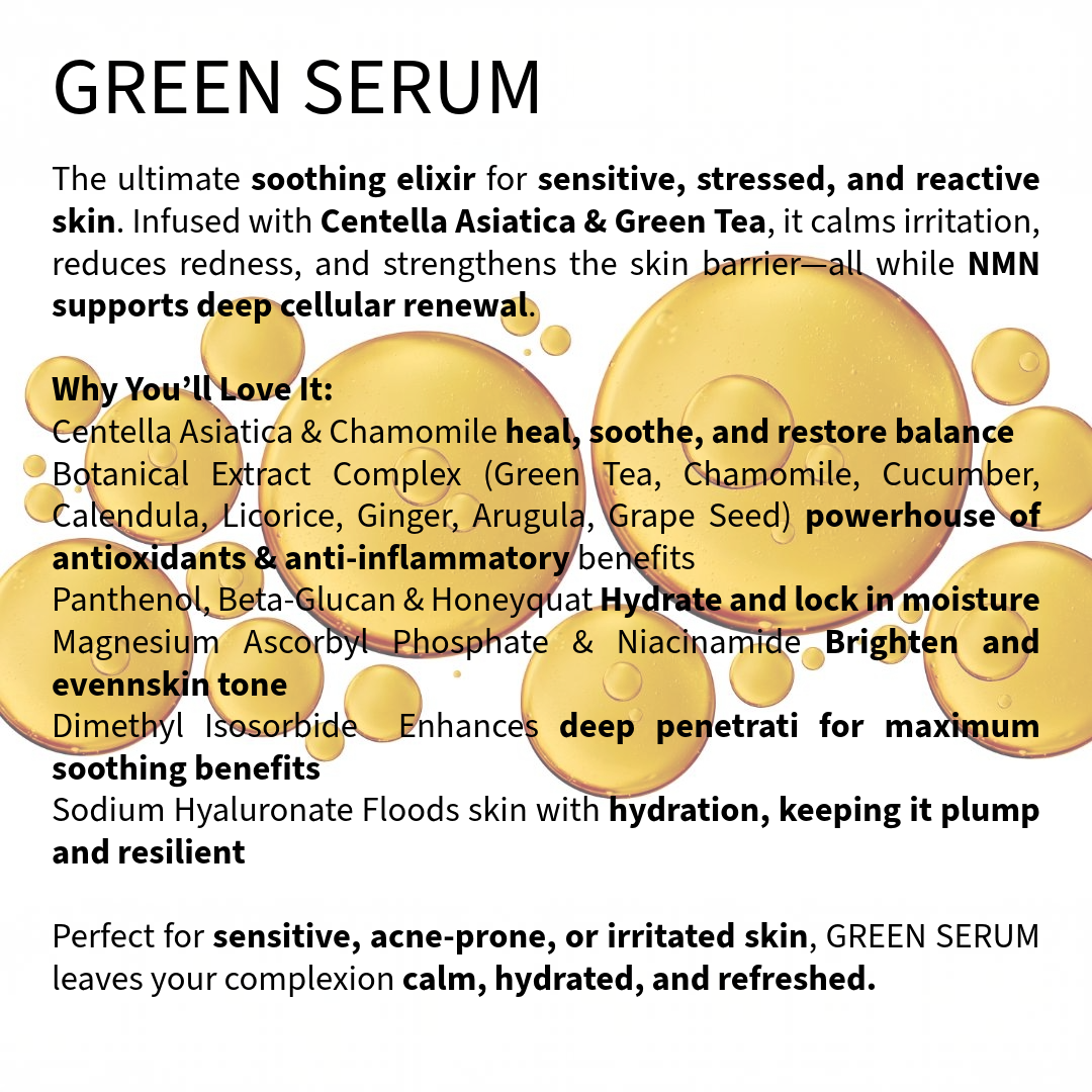GREEN Age-regressing Super Soothing Serum 30 mL/1oz
