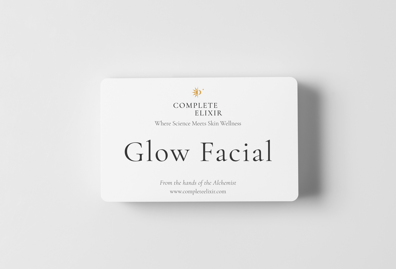 COMPLETE ELIXIR GLOW FACIAL GIFT CARD