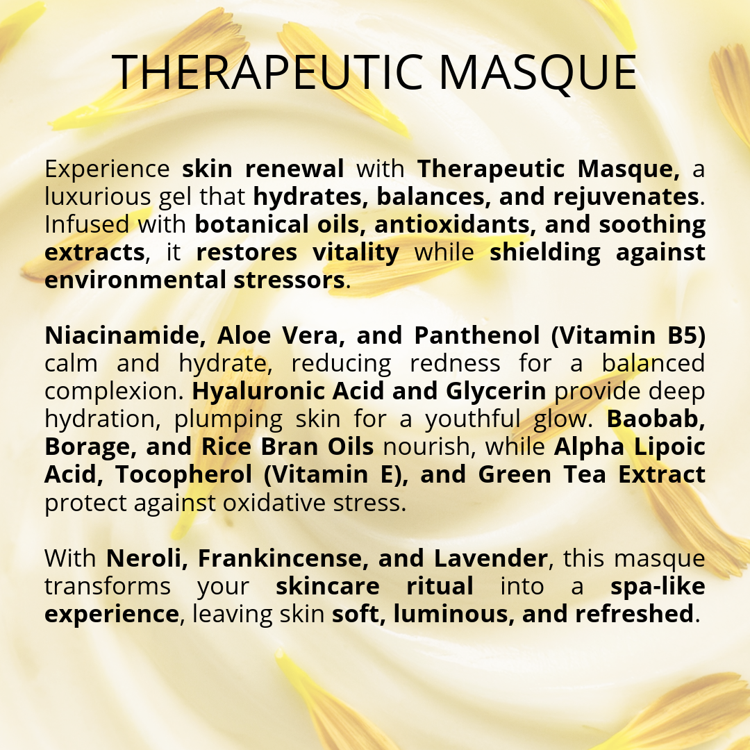 THERAPEUTIC MASQUE Restorative Balancing Treatment Masque 4 fl. oz / 118 ml