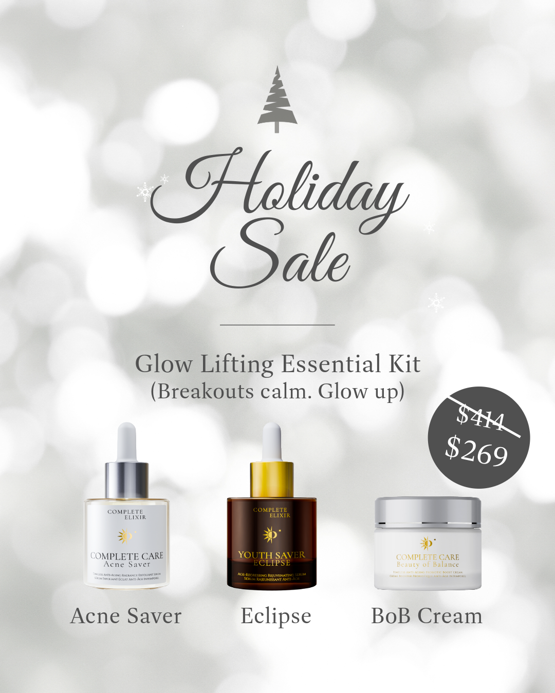 Holiday Promotion Glow Lifting Essential Kit