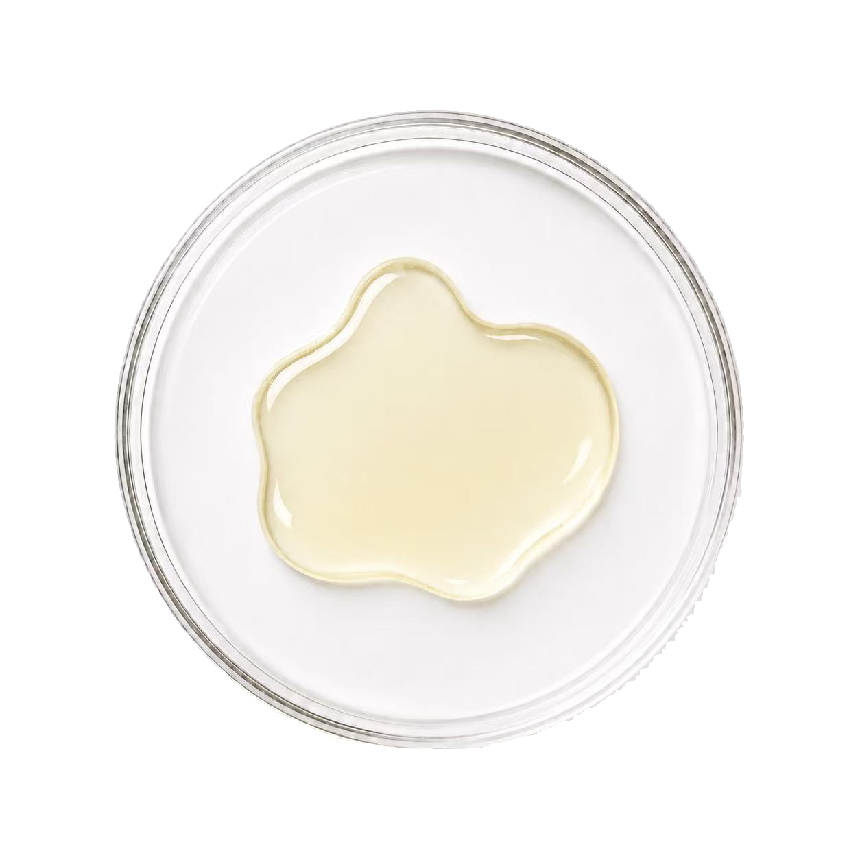 AURORA 32 serum texture in a glass dish