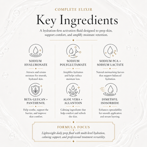 Clinical Aesthetic Hydrating Base Enhanced, texture detail